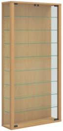 VCM Glasvitrine hängend Vitrosa Maxi Braun ESG-Sicherheitsglas Bild 2