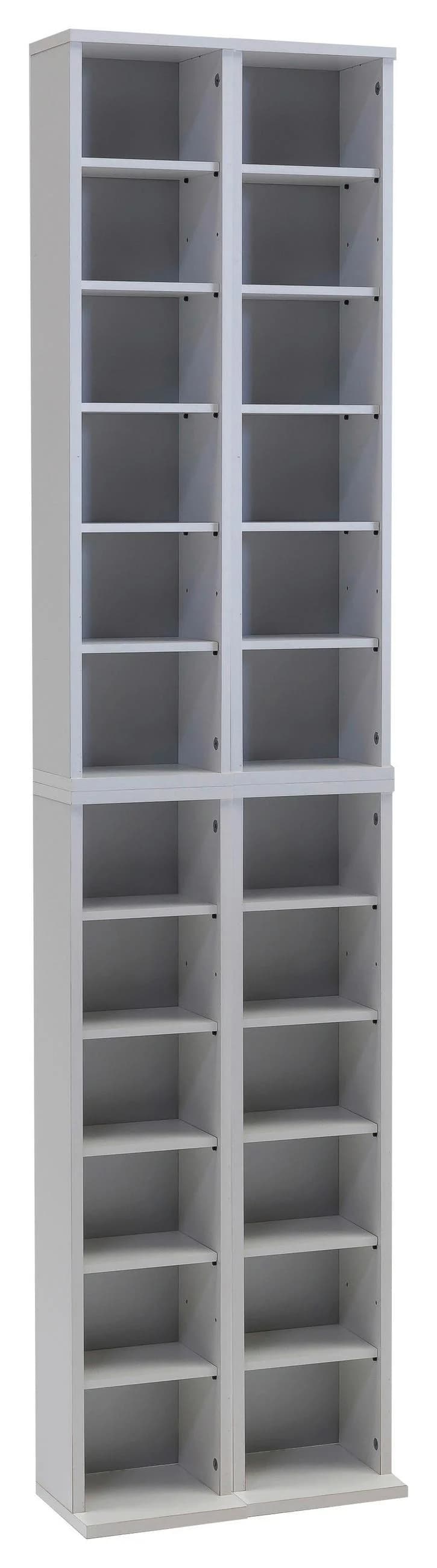 VCM Media-Regal Almera Weiß Holzstruktur-Nachbildung - Bild 2