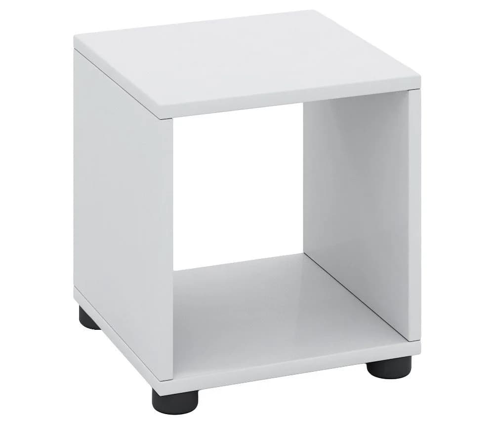 VCM Midischrank Benos-1 Weiß Holzstruktur Badregal - Bild 3