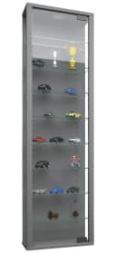 VCM Hängevitrine Stano Maxi Silber Glasvitrine mit ESG-Sicherheitsglas Bild 2