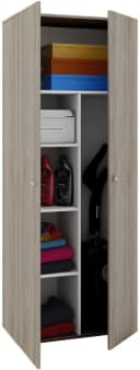 VCM Mehrzweckschrank Vandol Holz Braun 6 Fächer Bild 3