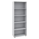 VCM Holz-Regal Vandol Weiß 5 Fächer Schuhregal Bild 1