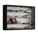 VCM Wandvitrine Mandosa M Schwarz Glas 60cm Bild 3
