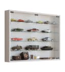 VCM Hängevitrine Mandosa L Weiß Glas ESG-Sicherheitsglas Wandregal Bild 3