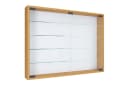 VCM Hängevitrine Mandosa L Glas Vitrinenschrank Braun Buche Bild 2