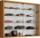 VCM Hängevitrine Mandosa L Glas Vitrinenschrank Braun Buche Bild 3