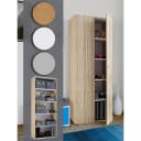 VCM Holz Schrank mit 5 Fächern und 2 Drehtüren Bild 1