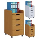 VCM Rollcontainer Beistellcontainer mit 4 Schubladen Bild 1