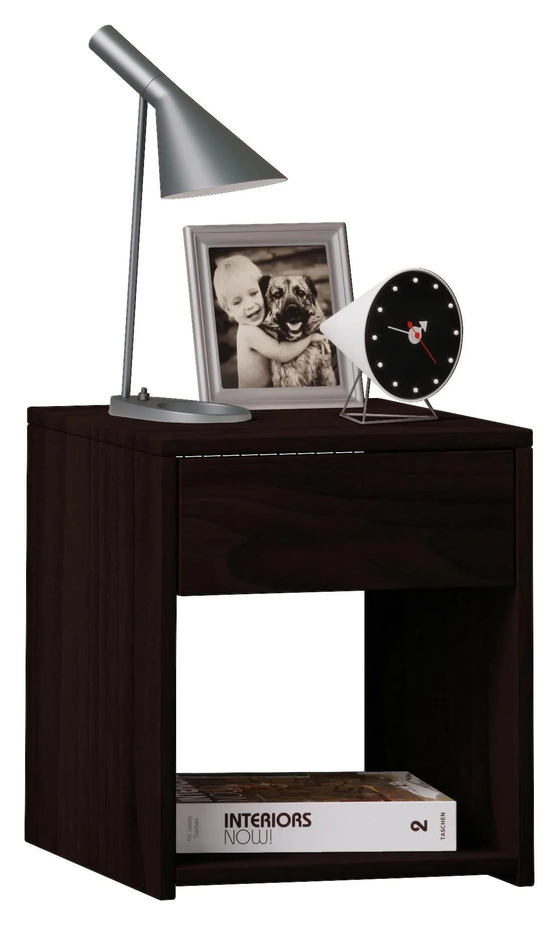 VCM Nachttisch Sledo Mini Braun Holzstruktur - Bild 5