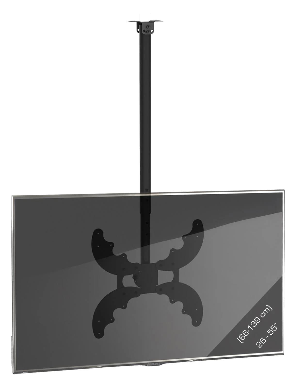 VCM TV-Deckenhalterung B-DX 400 Schwarz höhenverstellbar 360 Grad - Bild 2