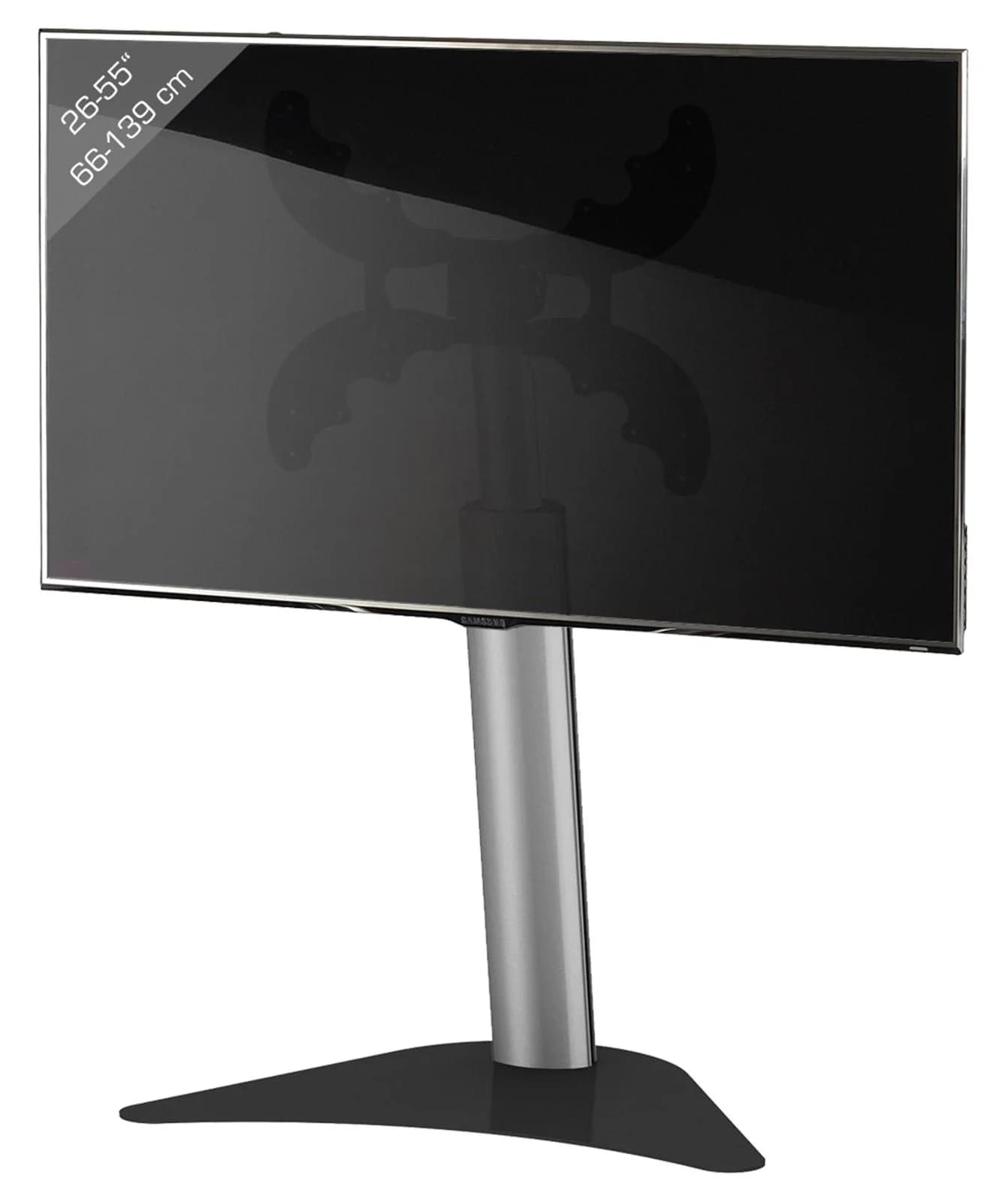 VCM TV Standfuß höhenverstellbar Schwarz für 26-55 Zoll - Bild 2