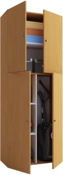 VCM Mehrzweckschrank Lona Holz Braun 6 Fächer Bild 3