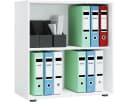 VCM Bücherregal Lona 2f Weiß Holzwerkstoff Büroregal Bild 4