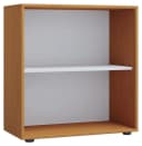VCM Bücherregal Lona 2f Braun Holzoptik Büroregal Bild 3
