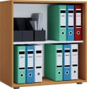 VCM Bücherregal Lona 2f Braun Holzoptik Büroregal Bild 4