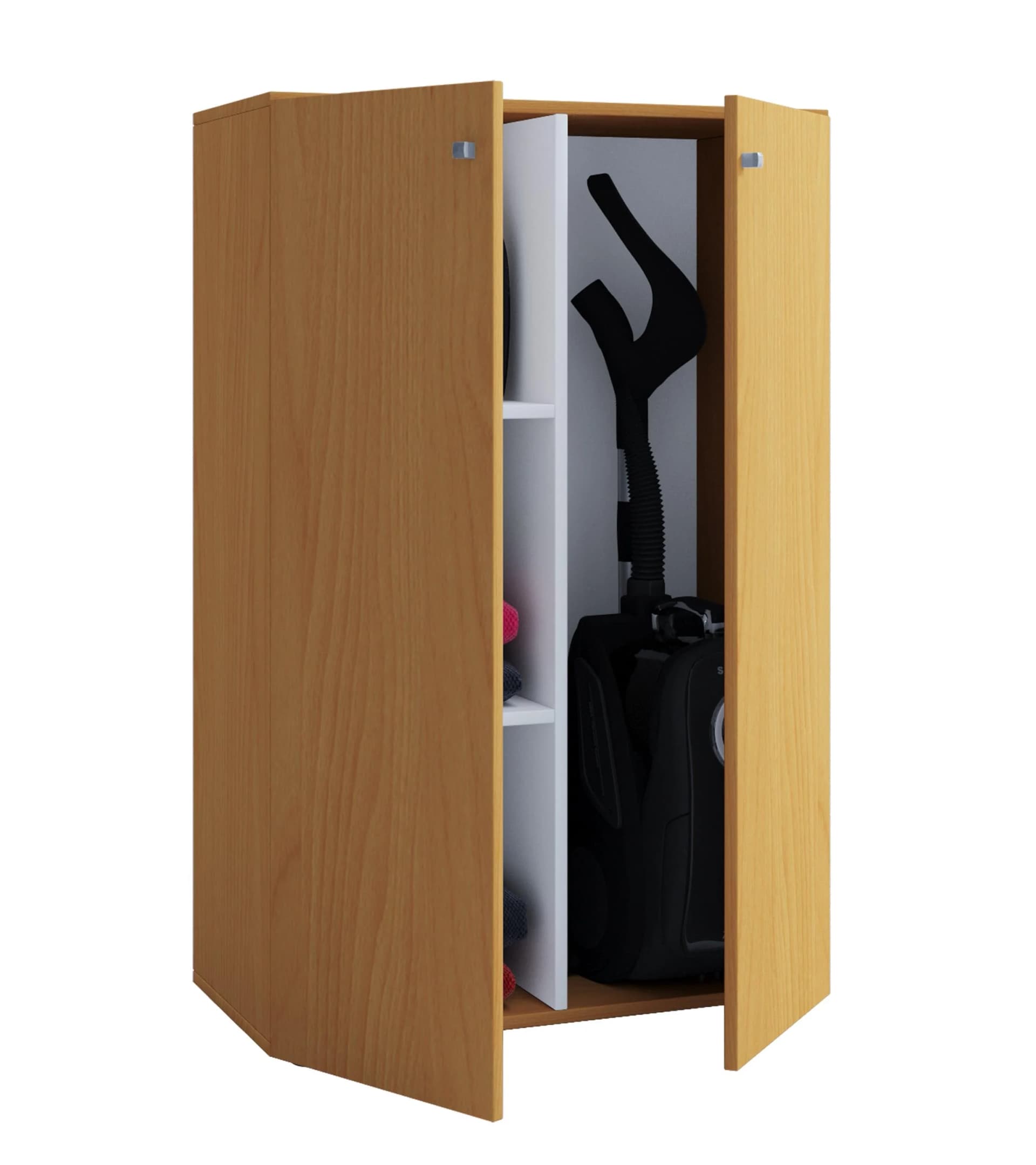 VCM Mehrzweckschrank Lona L Holz Buche 70cm - Bild 2