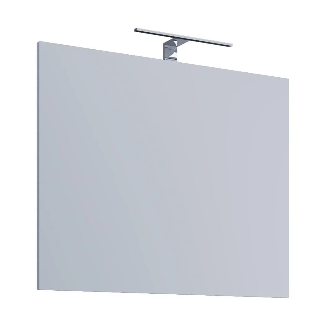 VCM Badspiegel Badinos Rahmenlos Weiß Klarglas 40x80 cm - Bild 2
