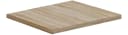 VCM Eckplatte Schreibtisch Lona 50x50 Braun Sonoma-Eiche Bild 2