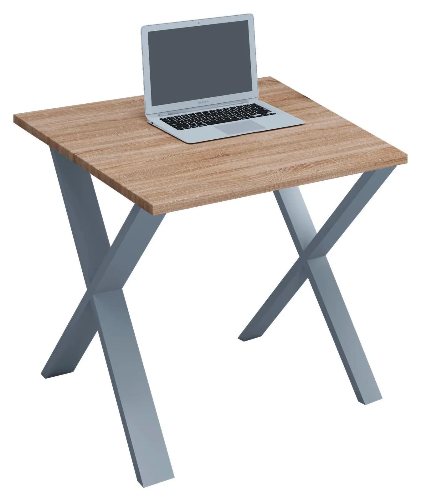 VCM Holz Schreibtisch Computertisch Metallfüße - Bild 2