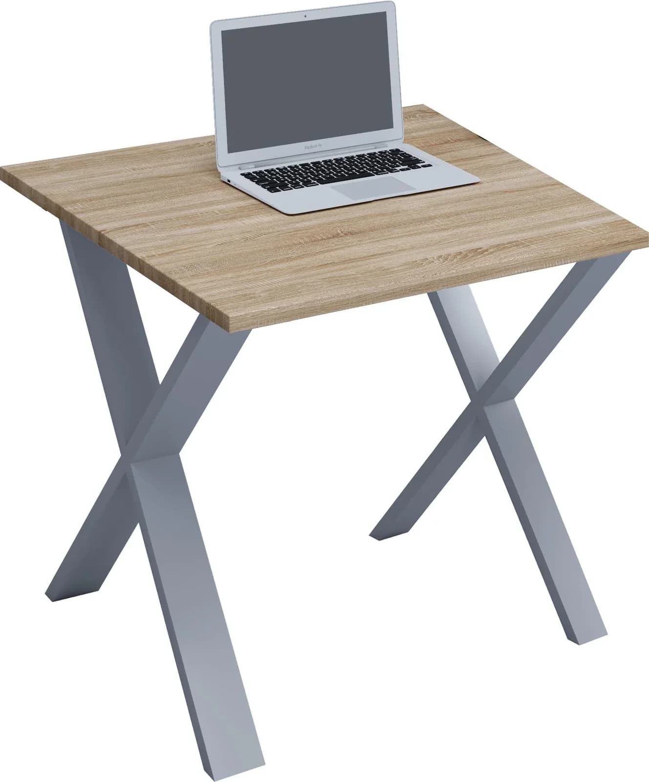 VCM Holz Schreibtisch Computertisch Metallfüße - Bild 3