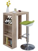 VCM Bartisch Oktola Holz Stehtisch Sonoma-Eiche Braun Bild 3