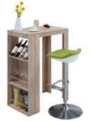 VCM Bartisch Oktola Holz Stehtisch Sonoma-Eiche Braun Bild 4