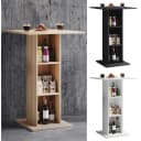 VCM Bartisch Standos Holz Stehtisch Sonoma-Eiche 70x70cm Bild 1