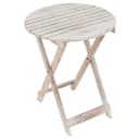 VCM Klapptisch Gartentisch Beistelltisch Holz Braun Natur Bild 2