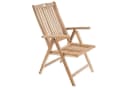 VCM Gartenstuhl Hochlehner Klappstuhl Teak Braun Bild 4