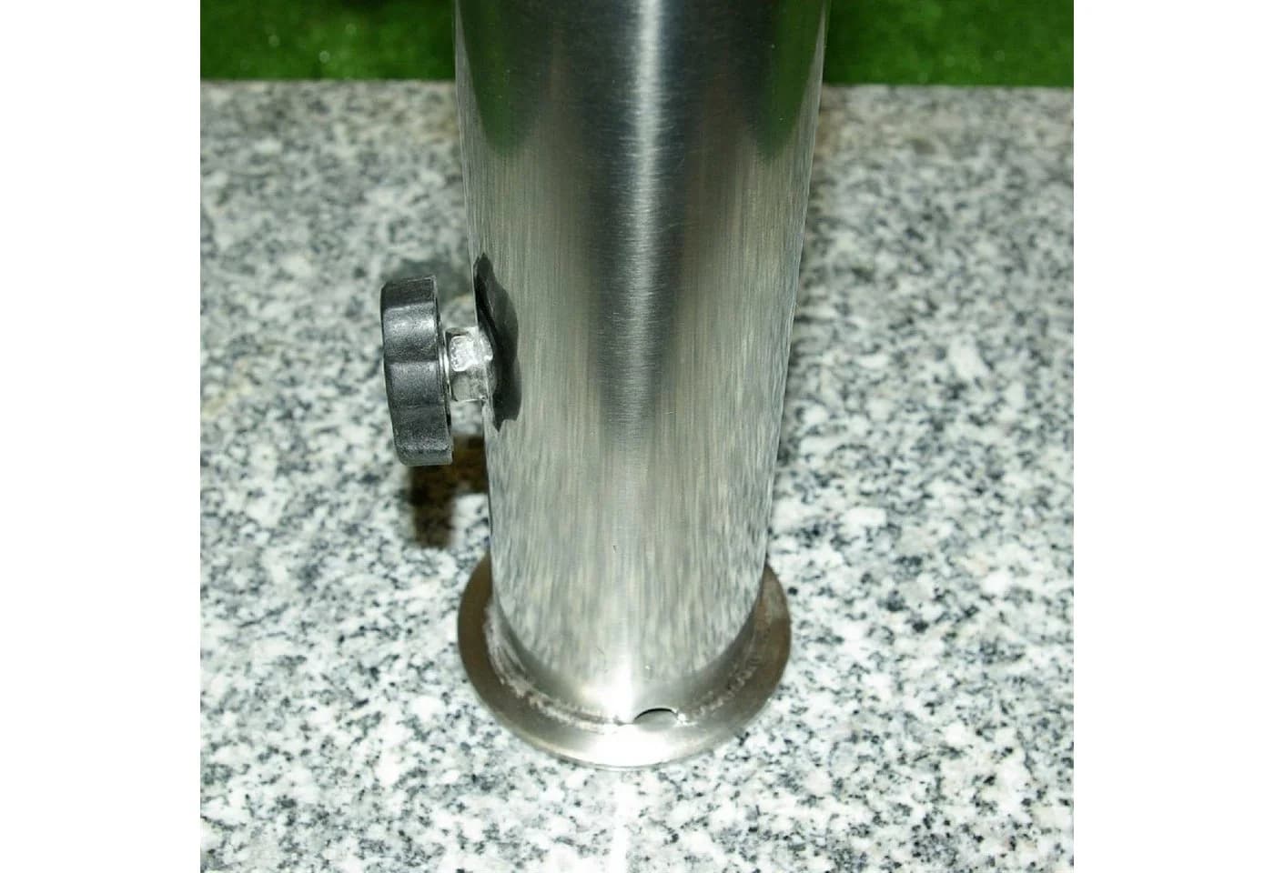 VCM Sonnenschirmständer 25 kg Granit Grau Eckig - Bild 2
