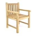 VCM Gartenstuhl Landhaus Teak Holz Braun Gartenmöbel Bild 1