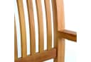 VCM 4-Sitzer Gartenbank Parkbank Teak Holz Braun Landhausstil Bild 4