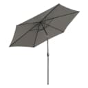 VCM Sonnenschirm Ø 2,9m Anthrazit UV-Schutz 50+ Bild 1