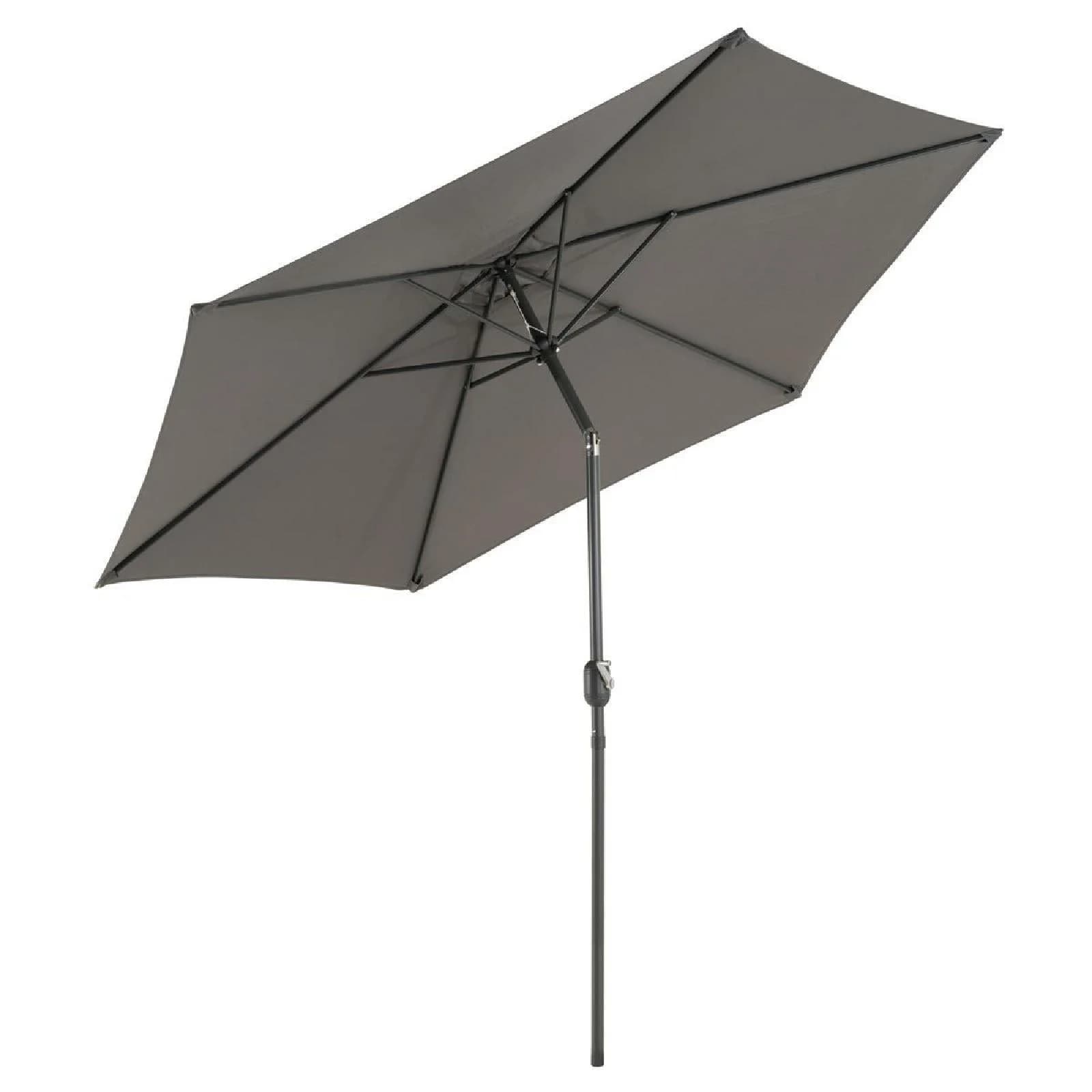 VCM Sonnenschirm Ø 2,9m Anthrazit UV-Schutz 50+ - Bild 2
