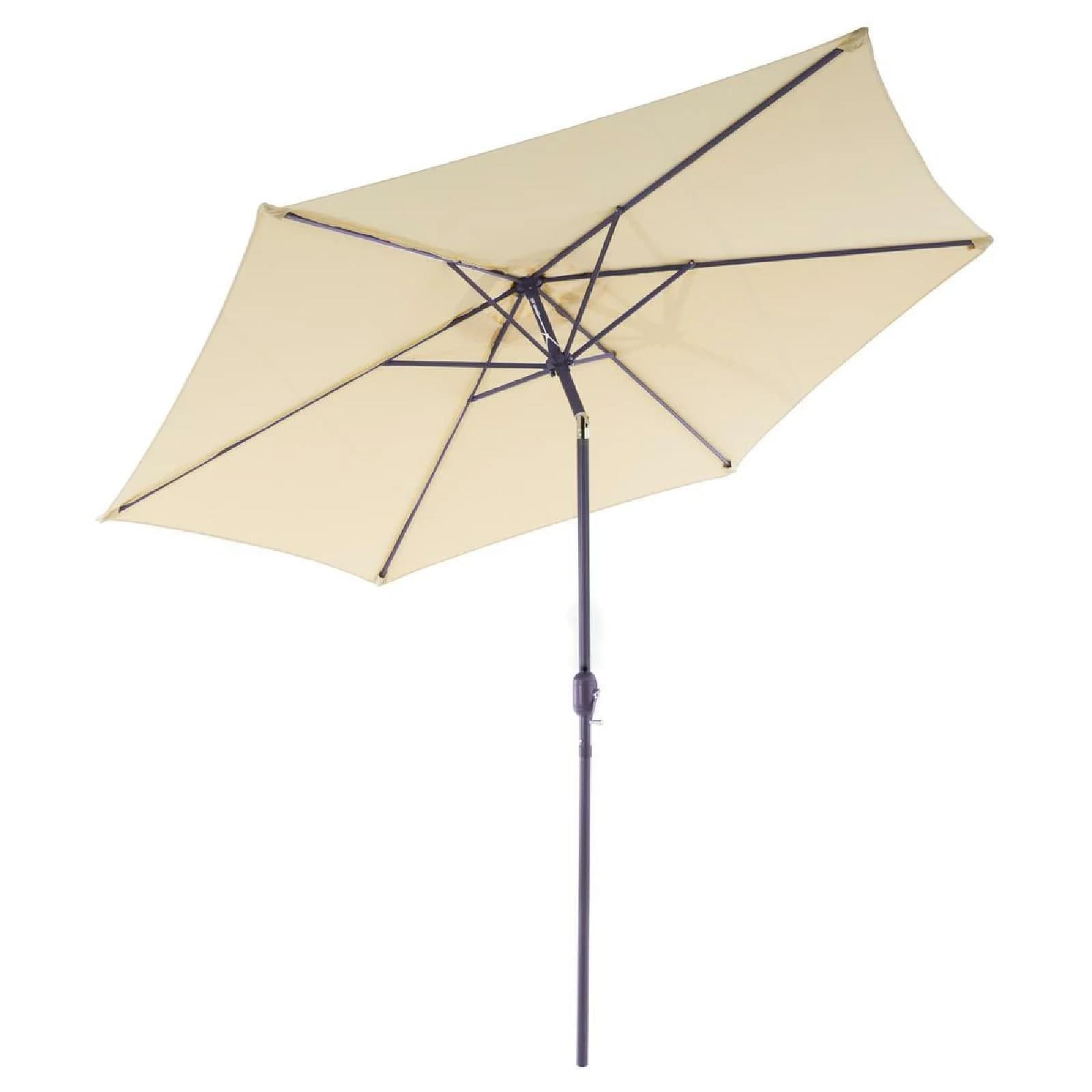 VCM Sonnenschirm Ø 2,9m UV-Schutz 50+ Creme - Bild 2