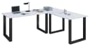 VCM Eckschreibtisch Lona Holzstruktur-Nachbildung 220x160 cm Bild 2