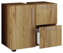 VCM Waschbeckenschrank Flandu Honig-Eiche Holz Badunterschrank Bild 2