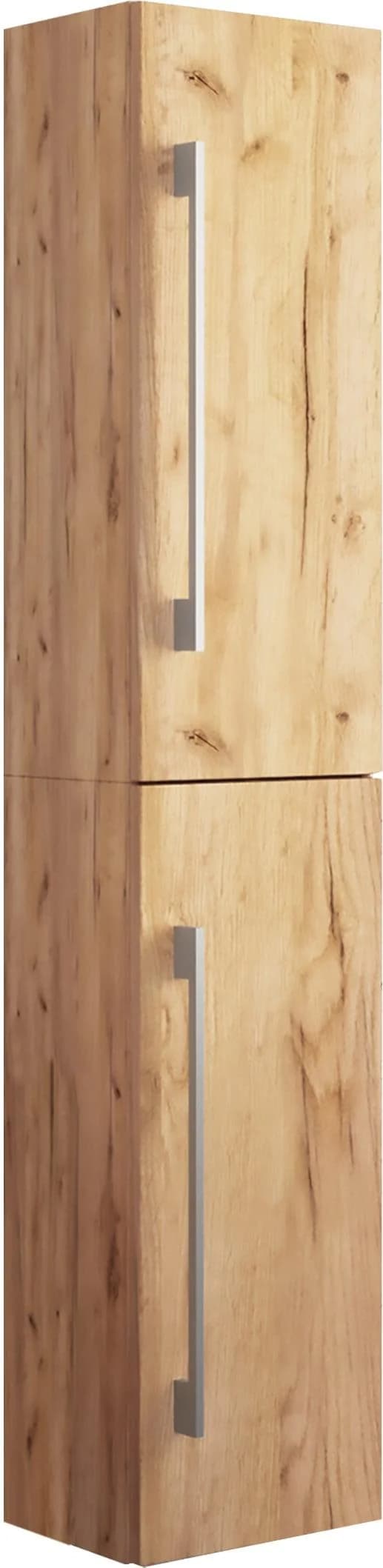 VCM Hochschrank Badinos 2 Honig-Eiche mit 2 Drehtüren - Bild 2