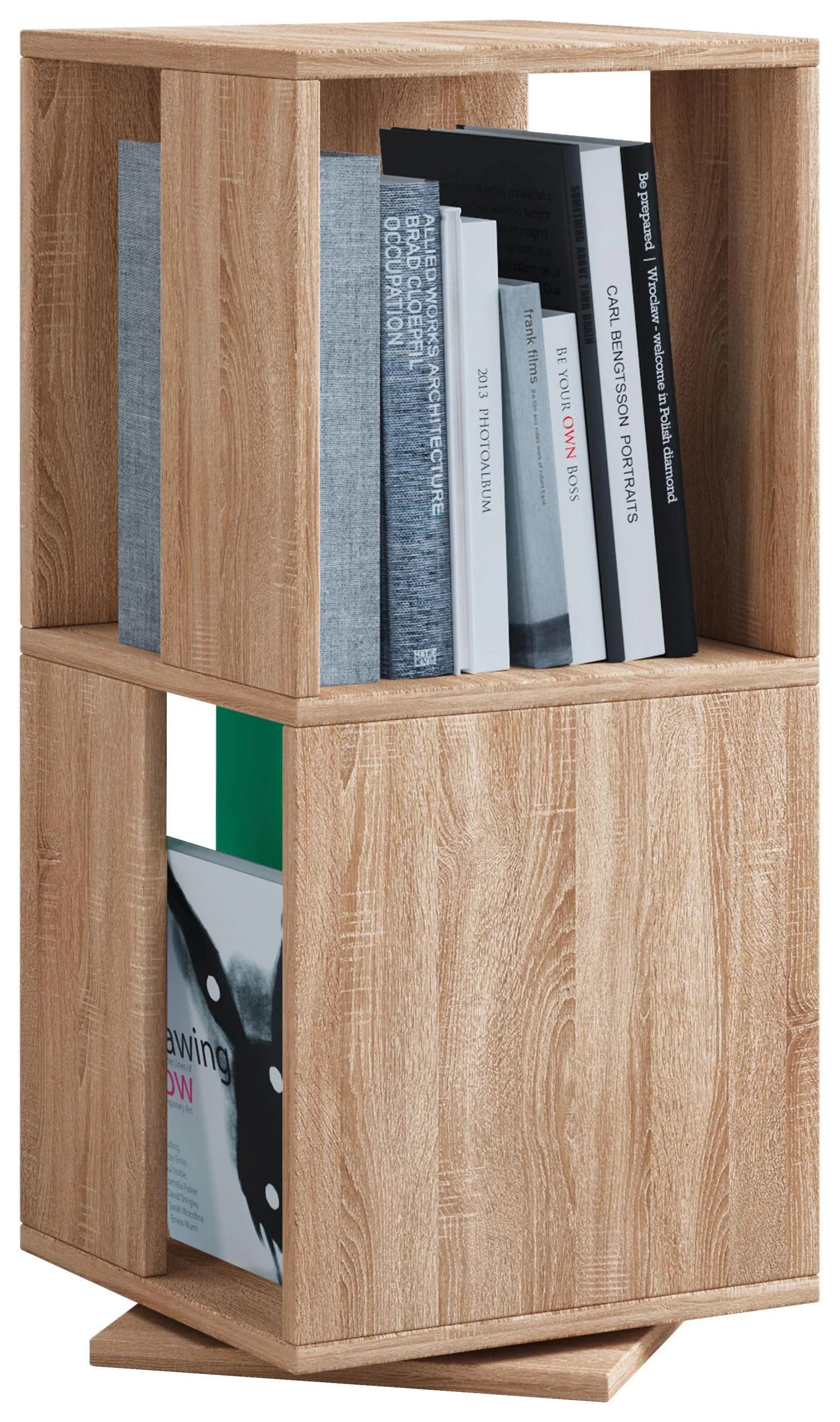 VCM Bücherregal Stifta L Drehbar Braun Sonoma-Eiche - Bild 2