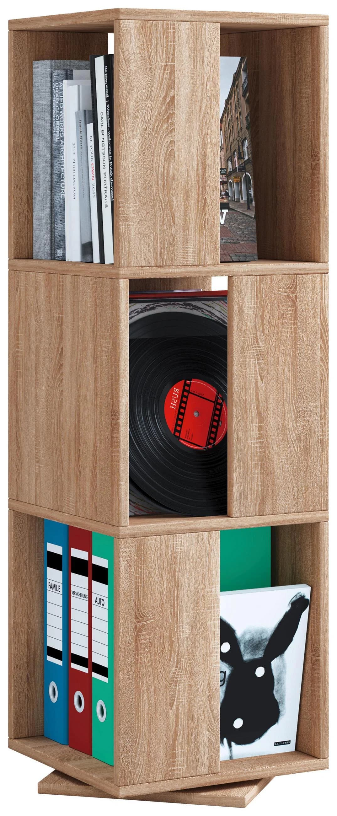 VCM Bücherregal Stifta XL drehbar Sonoma-Eiche - Bild 2