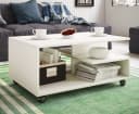 VCM Couchtisch Stango L Weiß Holzwerkstoff mit Stauraum Bild 4