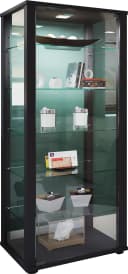 VCM Glasvitrine stehend Kavisa L mit ESG-Sicherheitsglas und Holzstruktur Bild 3
