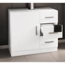 VCM Holz Waschbeckenunterschrank Badschrank Modern 3 Schubladen 1 Tür Bild 1