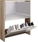 VCM Schuhschrank Stido L Honig-Eiche mit Spiegel Bild 2