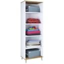 VCM Holz Regal 5 Fächer Mehrzweckschrank Bild 1