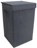 VCM Faltbox Wäschekorb Dreso M Anthrazit mit Deckel Bild 1