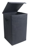VCM Faltbox Wäschekorb Dreso M Anthrazit mit Deckel Bild 5