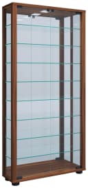 VCM Glasvitrine hängend mit ESG-Sicherheitsglas und Spiegel Bild 2