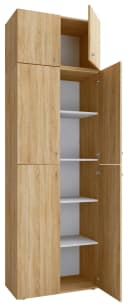VCM Aktenschrank Lona XXL 5-fach braun Sonoma-Eiche Bild 2