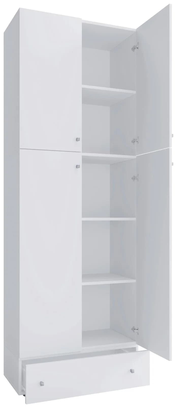 VCM Aktenschrank Lona XXL Weiß 5-Fach mit Schublade - Bild 2